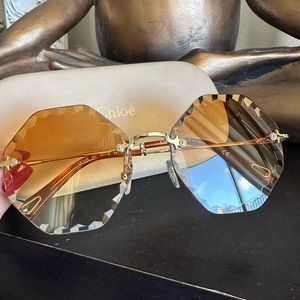 Chloé sunglasses Gold/Caramel gradient
